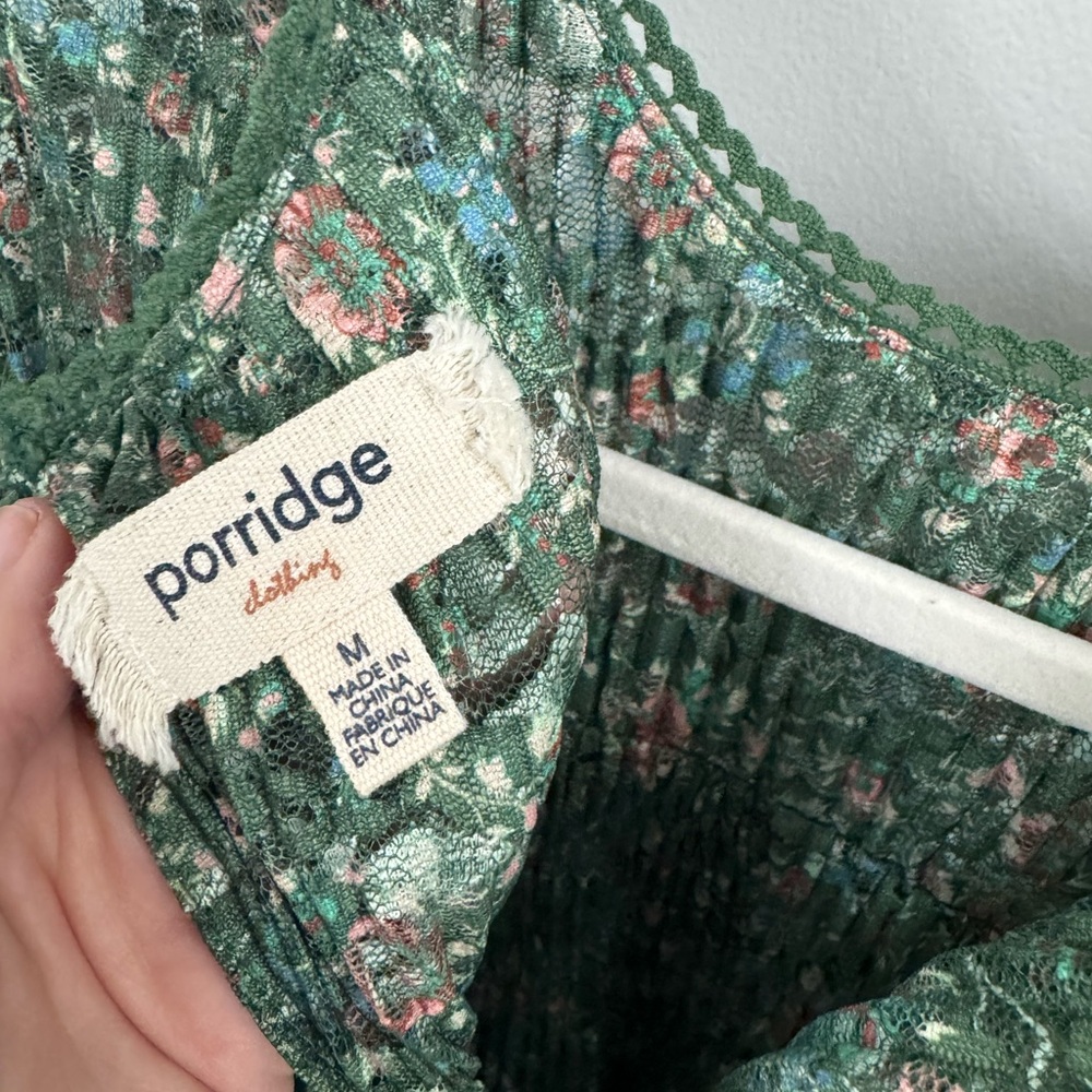 Floral Green Blouse - Picture 4 of 5